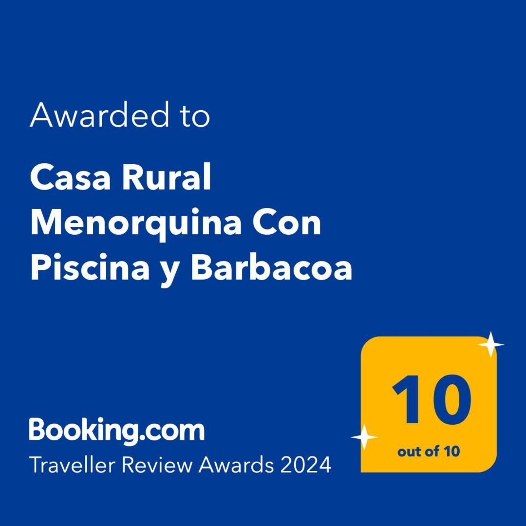 Casa Rural Menorquina Con Piscina Y Barbacoa Sant Climent ภายนอก รูปภาพ