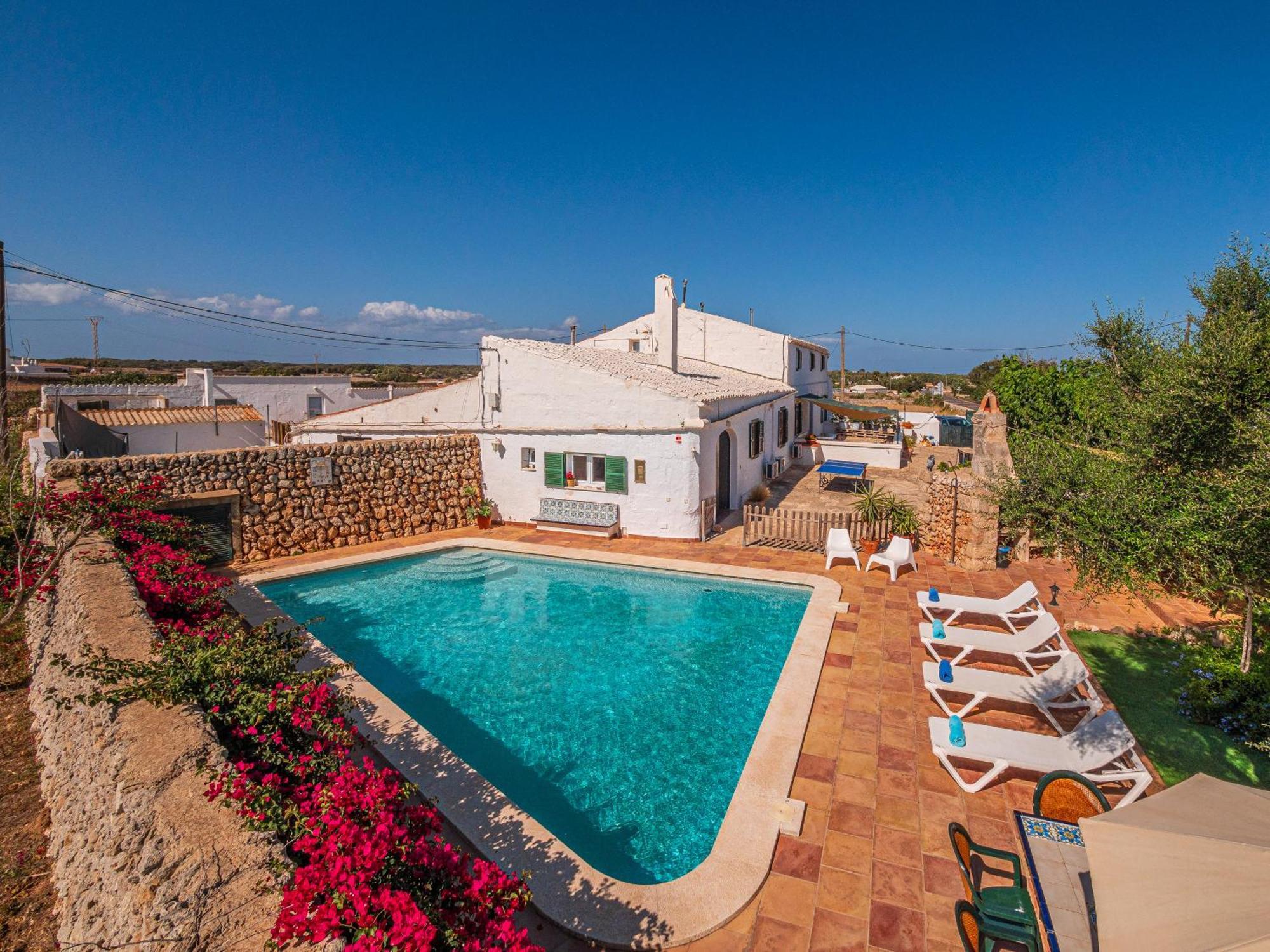 Casa Rural Menorquina Con Piscina Y Barbacoa Sant Climent ภายนอก รูปภาพ