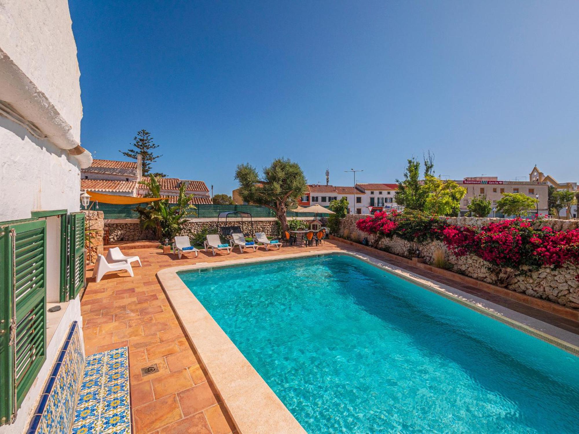 Casa Rural Menorquina Con Piscina Y Barbacoa Sant Climent ภายนอก รูปภาพ