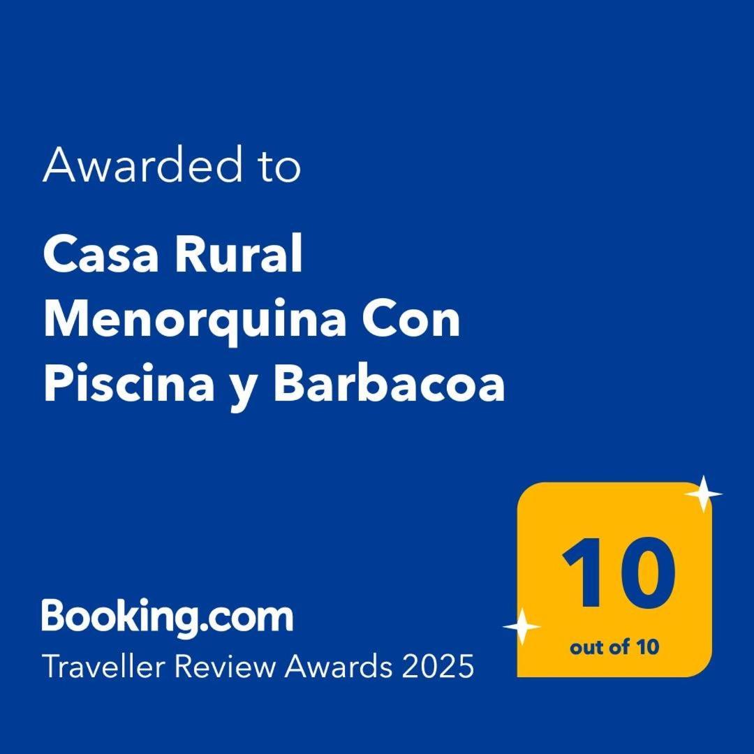 Casa Rural Menorquina Con Piscina Y Barbacoa Sant Climent ภายนอก รูปภาพ